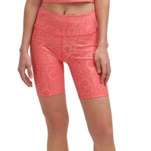 💪Calvin Klein Performance Athletic Peach Biker Short - Size Large NWT